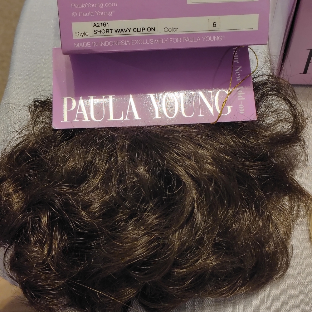 Paula Young Blonde Clip-In Hair Topper - Natural Blonde - Picture 4 of 11